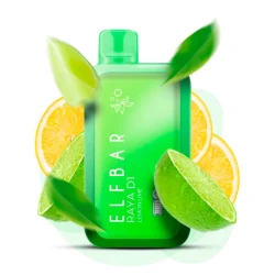 Одноразовая электронная сигарета Elf Bar Raya D1 Lemon Lime (Лимон Лайм) (13000 Затяжек)