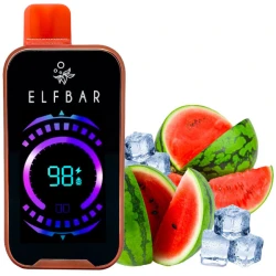 Одноразовая электронная сигарета Elf Bar Raya D2 Watermelon Ice (Арбуз Лед) (20000 Затяжек)