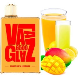 Одноразовая электронная сигарета VAAL Glaz Mango Fanta Lemonade (Манго Фанта Лимонад) (6500 Затяжек)