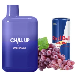 Одноразова електронна сигарета Chill Up Wild Violet (Вайлд Вайлет) (4000 Затяжок)
