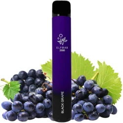 Одноразова електронна сигарета Elf Bar E-Shisha Black Grape (Чорний Виноград) (2000 Затяжок)