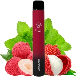Одноразова електронна сигарета Elf Bar E-Shisha Lychee Mint (Лічі М'ята) (2000 Затяжок)