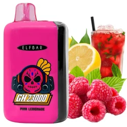 Одноразовая электронная сигарета Elf Bar GH Pink Lemonade (Розовый Лимонад) (23000 затяжек) (2% Nic)