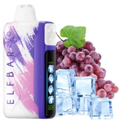 Одноразовая электронная сигарета Elf Bar Ice King Grape Ice (Виноград Лед) (30000 Затяжек)