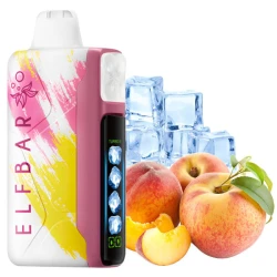 Одноразовая электронная сигарета Elf Bar Ice King Peach Ice (Персик Лед) (30000 Затяжек)