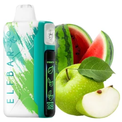 Одноразовая электронная сигарета Elf Bar Nic Sour Apple Watermelon (Сауэр Яблоко Арбуз) (30000 Затяжек)