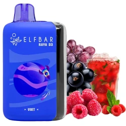 Одноразовая электронная сигарета Elf Bar Raya D3 VMT (ВМТ) (25000 Затяжек)