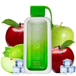 Одноразовая электронная сигарета Vozol Star Double Apple Ice (Двойное Яблоко Лед) (20000 Затяжек)