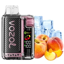 Одноразовая электронная сигарета Vozol Vista Peach Ice (Персик Лед) (20000 Затяжек)