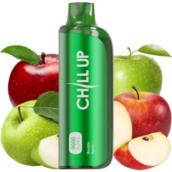 Одноразовая электронная сигарета Chill Up Double Apple (Двойное Яблоко) (9000 Затяжек)