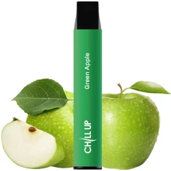 Одноразова електронна сигарета Chill Up Green Apple (Зелене Яблуко) (1800 Затяжок)