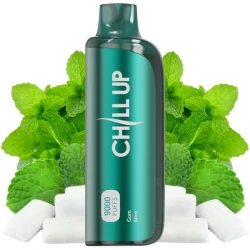 Одноразовая электронная сигарета Chill Up Gum Mint (Жвачка Мята) (9000 Затяжек)