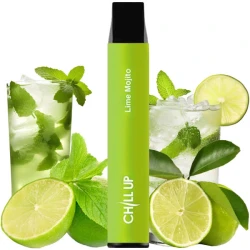 Одноразова електронна сигарета Chill Up Lime Mojito (Лайм Мохіто) (1800 Затяжок)