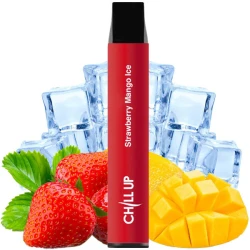 Одноразова електронна сигарета Chill Up Strawberry Mango Ice (Полуниця Манго Лід) (1800 Затяжок)