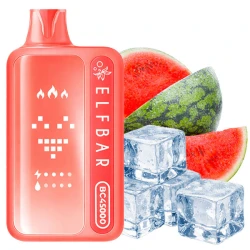 Одноразова електронна сигарета Elf Bar BC Watermelon Ice (Кавун Лід) (45000 Затяжок)