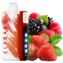 Одноразовая электронная сигарета Elf Bar Ice King Strawberry Berries (Клубника Ягоды) (40000 Затяжек)
