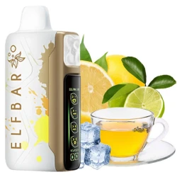 Одноразовая электронная сигарета Elf Bar Sour Lemon Lime Ice Tea (Лимон Лайм Лед Чай) (30000 Затяжек)
