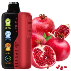 Одноразовая электронная сигарета Elf Bar Trio Pomegranate Blast (Помегренейт Бласт) (40000 Затяжек)