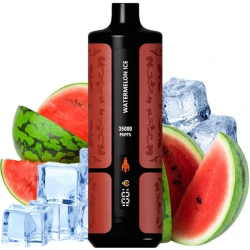 Одноразовая электронная сигарета SMPO TRON Watermelon Ice (Арбуз Лед) (35000 Затяжек)