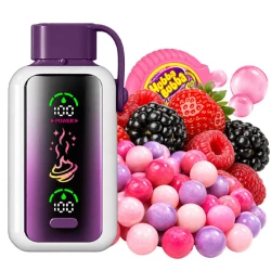 Одноразова електронна сигарета Vozol Star Mixed Berries Bubble Gum (Мікс Ягід Бабл Гам) (20000 Затяжок)