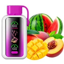 Одноразовая электронная сигарета Vozol Star Peach Mango Watermelon (Персик Манго Арбуз) (20000 Затяжек)