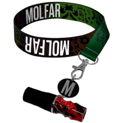 Персональный мундштук в упаковке Molfar (Красный)