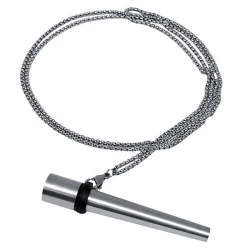 Персональный мундштук в упаковке Yahya Steel Slim (Серебристый)