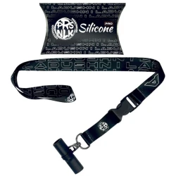 Персональный мундштук в упаковке Personalka Silicone Pro Dushnila (Черный с белым)