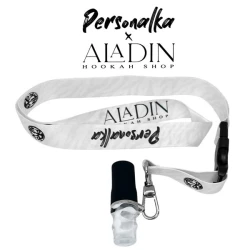 Персональный мундштук в упаковке Aladin x Personalka AP008 (Белый с прозрачным)