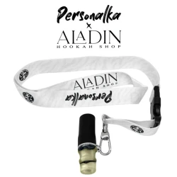 Персональный мундштук в упаковке Aladin x Personalka AP018 (Перламутровый с черным)