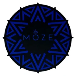 Подставка под колбу силиконовая Moze (Синий с черным)