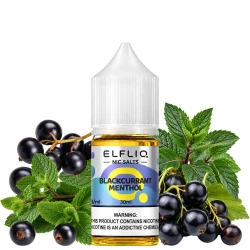 Жидкость Elf Liq Blackcurrant Menthol (Черная Смородина Ментол) 30 мл