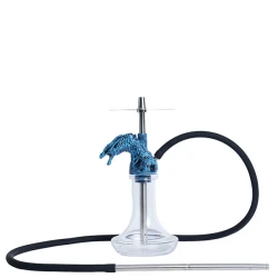 Шахта Hookah 2x2 Dragon Born (Чорний з синім)