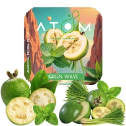 Тютюн Atom Green Wave (Грін Вейв) 200 гр