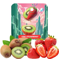 Тютюн Atom Kiwi Strawberry (Ківі Полуниця) 200 гр