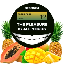 Тютюн Gedonist №19 Tropic Food (Тропік Фуд) 100 гр
