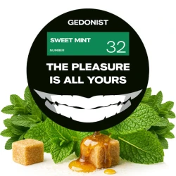 Тютюн Gedonist №32 Sweet Mint (Світ Мінт) 200 гр