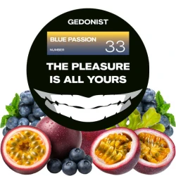 Тютюн Gedonist №33 Blue Passion (Блу Пешн) 100 гр