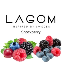 Тютюн Lagom Navy Line Shockberry (Шокберрі) 200 гр