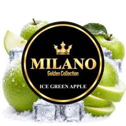 Тютюн Milano Golden Collection Ice Green Apple (Лід Зелене Яблуко) 100 гр