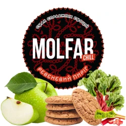 Тютюн Molfar Tobacco Chill Line Ревеневий Пиріг 200 гр