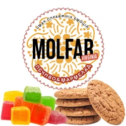 Табак Molfar Tobacco Virginia Line Печенье Мармелад 200 гр