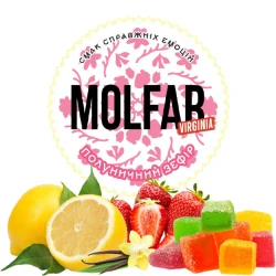 Табак Molfar Tobacco Virginia Line Клубничный Зефир 200 гр