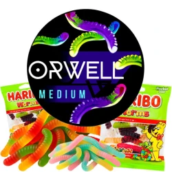 Тютюн Orwell Medium Jelly Worms (Желейні Червʼячки) 100 гр