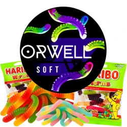 Тютюн Orwell Soft Jelly Worms (Желейні Червʼячки) 100 гр