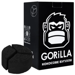 Вугілля кокосове Gorilla 1кг 72кубика під калауд в упаковці