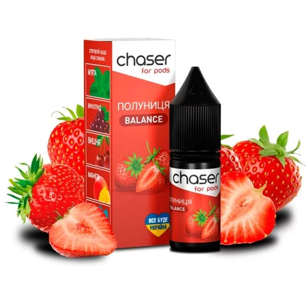 Жидкость Chaser For Pods Клубника 10 мл