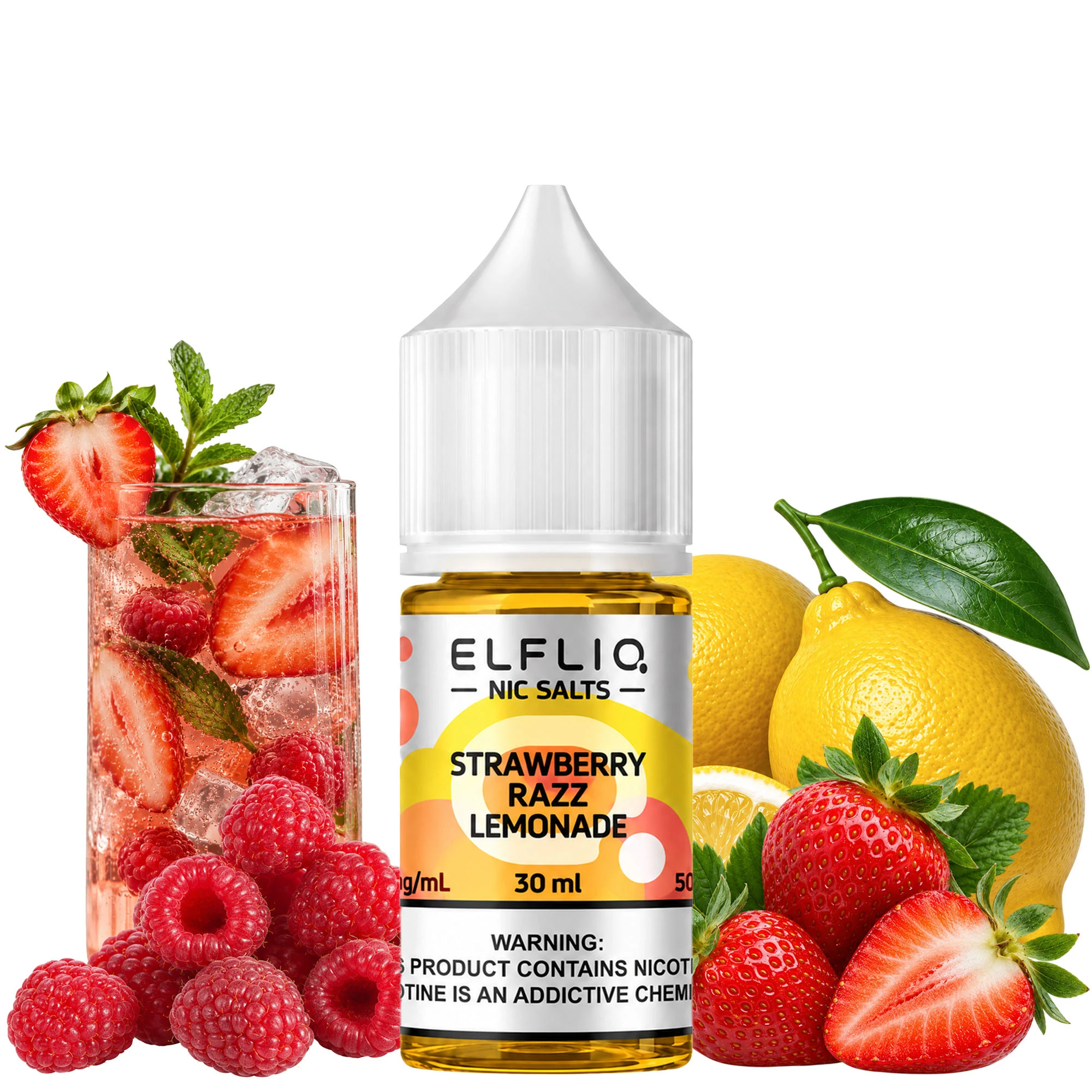 Жидкость Elf Liq Strawberry Razz Lemonade (Строуберри Разз Лемонейд) 30 мл