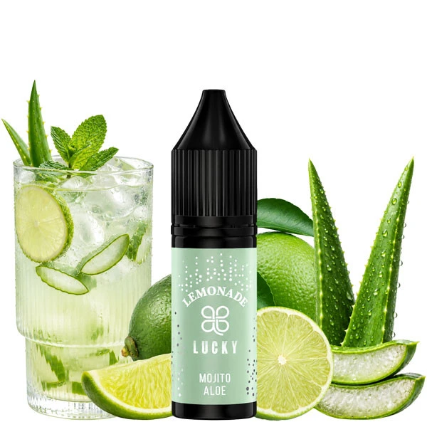 Жидкость Lucky Mojito Aloe Lemonade (Мохито Алоэ Лимонад) 15 мл