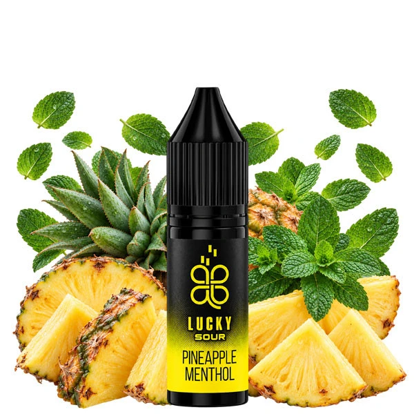 Жидкость Lucky Sour Pineapple Menthol (Сауэр Пайнепл Ментол) 15 мл